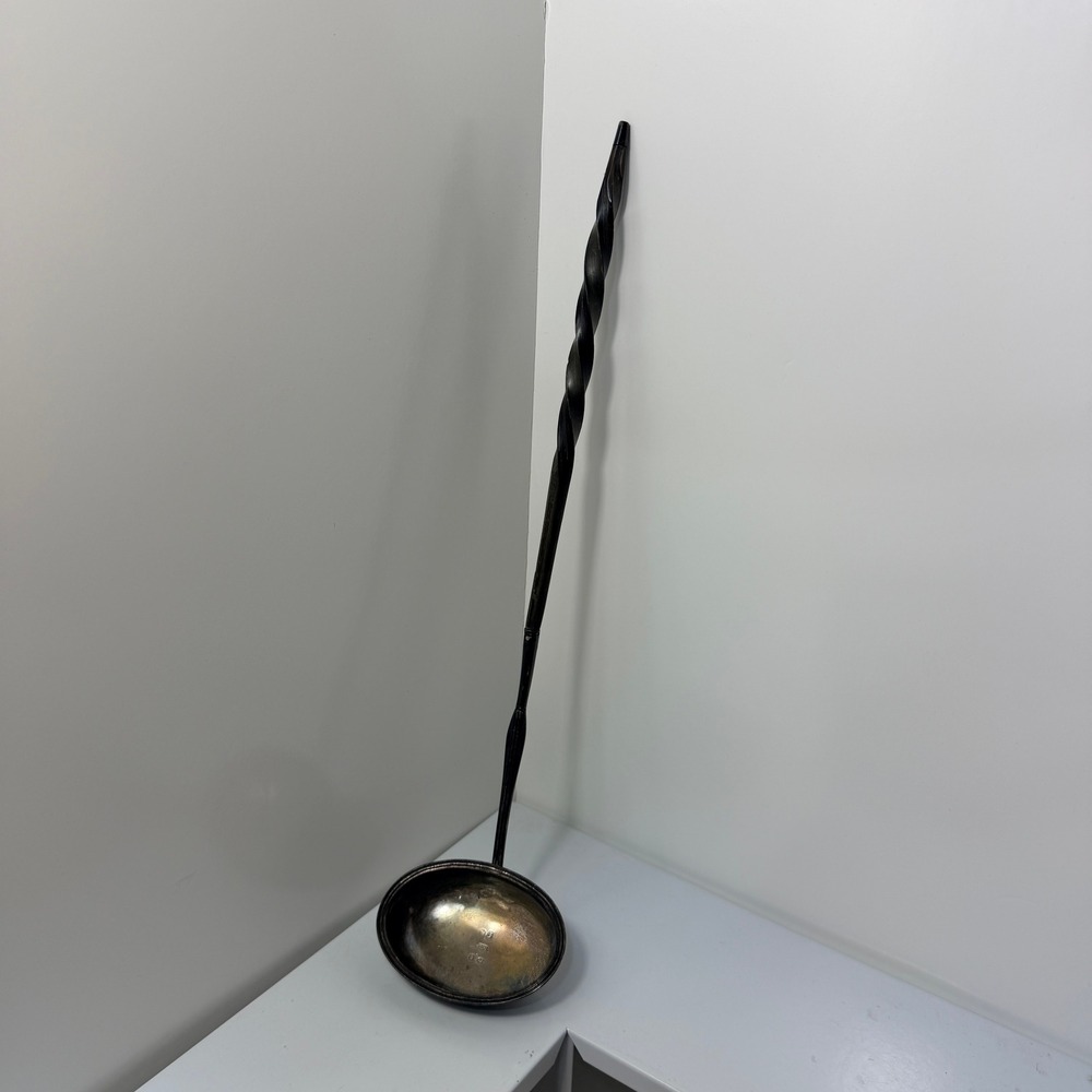 George Knight 1821 London Sterling Silver Punch Ladle Antique